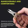 TRGCJGH Cuticle Nippers Cuticle Pusher Remover Cuticle Pusher Remover Set, 4 Pieces Chameleon Cuticle Peeler Scraper Trimmer Nail Art Tool view 2