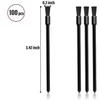 AUEAR, 100 Pack Disposable Lip Gloss Brushes Lipstick Wands Applicator for Makeup Brush Women Girls view 2
