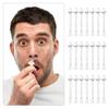 DecBlue Nose Wax Sticks - 100 Pcs Plastic Nasal Cleaning & Hair Removal Applicators for Nostril, Eyebrow Grooming for Men and Women view 1