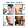 DecBlue Nose Wax Sticks - 100 Pcs Plastic Nasal Cleaning & Hair Removal Applicators for Nostril, Eyebrow Grooming for Men and Women view 4