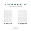 AOA Studio Absorbing Cover Healing Invisible Acne Patch Blemish Spot, Treatment, Facial Acne Patch Vegan, Cruelty Free, Hydrocolloid, Two Sizes 10mm 12mm (Total 84 Counts) view 2