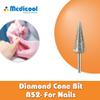 Diamond Cone Bit -B52- Four Pack for Nails | B52-4PK view 2