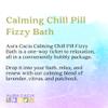 Aura Cacia Calming Chill Pill Fizzy Bath | GC/MS Tested for Purity | 2.5 oz (70.9g) view 2