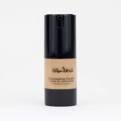 Deja-Witch Cosmetics Concealing Cream Full Cover, The liquid formulation is extremely blendable (VANILLA)