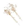 2pcs Rhinestone Flower Hair Clips Elegant Tassel Fairy Headwear Chinese Elements Hairpins Bridal Accessories for Women Girls Pink view 1