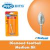 Diamond Football Medium -B7- Bit Four Pack for Nails | B7-4PK view 4