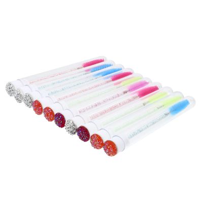 Beaupretty 10pcs Refillable Mascara Tube Eyelash Bottles for Makeup Artists and Daily Use Lightweight Leakproof Design for Travel and Beginners