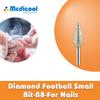 Diamond Football Small Bit -B8- Four Pack for Nails | B8-4PK view 2