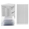 Piercing Needles - LQ 100Pcs 18G Body Piercing Needles Disposable Professional Piercing Needles for Body Ear Navel Nose Lip Nipple (18G 100PC) view 1
