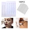Piercing Needles - LQ 100Pcs 18G Body Piercing Needles Disposable Professional Piercing Needles for Body Ear Navel Nose Lip Nipple (18G 100PC) view 4