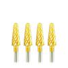 Gold Carbide Cone Bit -CC3- Four Pack for Nails | CC3-4PK view 1