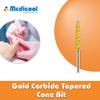 Gold Carbide Tapered Cone Bit -CC4- Four Pack for Nails | CC4-4PK view 2