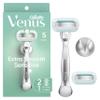 Gillette Venus Extra Smooth Sensitive Razor for Women, Includes 1 Reusable Razor Handle + 2 Refills, for Sensitive Skin with Metal Handle and Shower Holder view 1