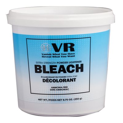 VR Blue Bleaching Hair Powder Extra Strength Lightener & Toner by Cocohoney, Made in Italy (8.75 oz (250 g))