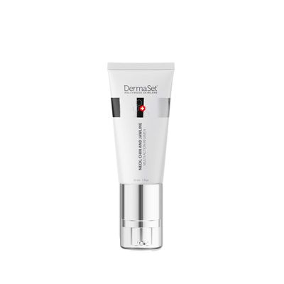 DermaSet Neck and Jawline Multi-Action Cream | Neck, Chin and Jawline Firming Cream | Double Chin Reducer with Jojoba Oil and Vitamin E | 1 fl oz