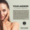 DermaSet Neck and Jawline Multi-Action Cream | Neck, Chin and Jawline Firming Cream | Double Chin Reducer with Jojoba Oil and Vitamin E | 1 fl oz view 3