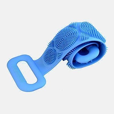 Body Scrub Towel Silicone Bath Brush Magic Brush Silicone Brushes Bath Towels Bath Belt Bath Belt Exfoliating Back Brush Belt Wash Skin Wipes e