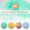 Bath Bombs for Kids with Toys Inside for Girls Boys - 12 Set Surprise Bubble Bath Fizzies, Colorful Handmade Kids Safe and Gentle Spa Bath Fizz Balls Kit, Birthday Christmas Gift (Package May Vary) view 4