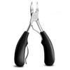 TRGCJGH Hand and Foot Nail Scissors,Fungal Or Ingrown Toenails, Large Heavy Duty Easy Grip Rubber Handle Podiatrist Style,Black view 1