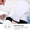 Uonlytech Ladies Mittens 2 Pairs Paraffin Wax Bath Mitts Elastic Paraffin Bath Gloves Insulated Heated Hand Care SPA Mittens for Wax Warmer Paraffin Wax Machine White Womens Mittens view 4