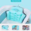 AECEVAN Bath Cushion Full Body Bath Pillow Adult Folding Bathtub Cushion SPA Head Rest Pillow Anti-Slip Bathing Pad 3D Mesh Layers for Tub Neck Head Shoulder Back Support Pink view 4