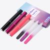 3 Pack Crystal Glass Fingernail File with Case for Natural Nail Professional Czech Glass File Double-Sided Etched Gentle Nail Care Stocking Stuffers for Women or Adults, Unique Gifts view 4