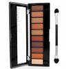 Palladio Eyeland Vibes, Escape to the Tropics, 10 Count Eyeshadow Palette, Seductive Nudes to Vibrant Hues, Complimentary Shades, Day and Night Looks, Rich Pigment, California Sunset view 1