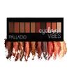 Palladio Eyeland Vibes, Escape to the Tropics, 10 Count Eyeshadow Palette, Seductive Nudes to Vibrant Hues, Complimentary Shades, Day and Night Looks, Rich Pigment, California Sunset view 2