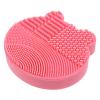 Beaupretty 1 Silicone Makeup Brush Cleaner Mat Storage Holder Brush Cleaning Tool for Lady view 1