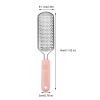 1Pc Foot Scraper for Feet Dead Skin Remover Foot Rasp Remover Stainless Steel File for Feet (Pink) view 2