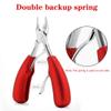 TRGCJGH Hand and Foot Nail Scissors, Chiropodist Style Toe Nail Clipper for Thick, Fungal Or Ingrown Toenails,B view 4