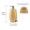 Elitzia Massage Oil Warmer Lotion Warmer 131F Constant Temperature with Plastic Pump Bottles Massage Oil Heater for Creams Gels & Essential Oils ETOH843N (Natural Color) view 4