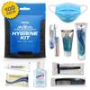 Go2Kits Ultimate Travel Toiletry Kit & PPE Kit, Hygiene Kit with Shaving Supplies & PPE for Travel, Business & Charity with Reusable Toothbrush, Soap, Other Essential Toiletries, 100-Pack (GO200) view 1
