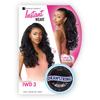Sensationnel Instant Weave Half Wig - 3 Synthetic Blendwig Adjustable Drawstring for Seamless Hair Blending (1 JETBLACK) view 3