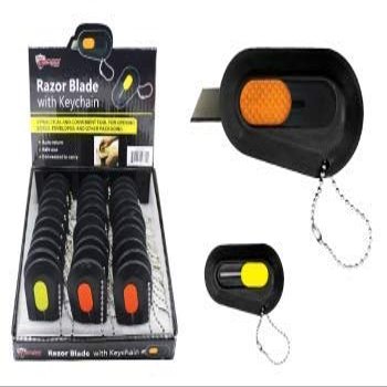 Diamond Visions Max Force 2222379 Razor Blade Keychain (4 Blades)