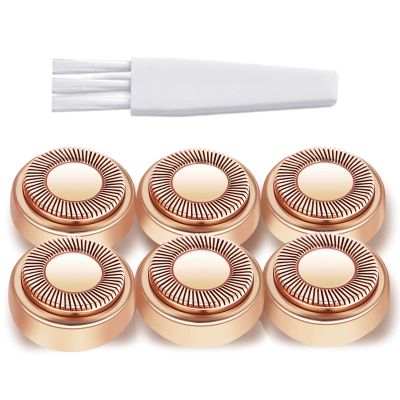 Facial Hair Remover Replacement Heads: Compatible with Finishing Touch Flawless Facial Hair Removal Tool for Women As Seen On TV 18K Gold-Plated Rose Gold (Generation 1 Single Halo)