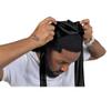 ForceWave Silky Durag for Men Wave Cap Satin Dorag for Men Women 360 Wave Black view 2