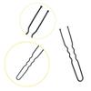 200Pcs 6cm U Shaped Hair Pins, Bun Hair Pins with Storage Box by KeJian, Black 2021 view 3