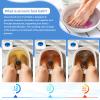 Upgrade Ionic Foot Bath Detox Machine - Ionic Detox Foot Bath, Foot Detox Machine, Touch ON/OFF, LCD & Timer for Home Use Beauty Salon with Tub (2 Arrays,10 Tub Liners) view 4