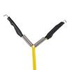Tattoo Clip Cord, 5.9ft Soft Silicone Cable with 1/4" Mono Plug for Tattoo Machines Power Supplies (Yellow) view 2