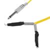 Tattoo Clip Cord, 5.9ft Soft Silicone Cable with 1/4" Mono Plug for Tattoo Machines Power Supplies (Yellow) view 3