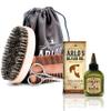 Arlo's 5-PC Mens Premium Beard Grooming Kit w/Coconut Beard Oil 2.5oz Beard Oil, Beard Brush, Beard Comb, Beard Scissors & Carry Bag view 1