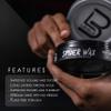 L3 Level 3 Spider Wax - Long Lasting and Strong Hold Improve your Hair Volume and Texture - Level Three Hair Wax for Men (150 ML) view 2