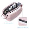 BAGSMART Toiletry Bag for Men, Travel Toiletry Organizer Dopp Kit Water-resistant Shaving Bag for Toiletries Accessories, Door Room Essentials,Pink-medium view 3