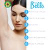 Depil Bella Brazilian Microwave Creamy Hard Wax | White Chocolate | 200g | Painless Hair Removal with Nourishing Formula | Smooth and Silky Skin | Quick and Easy (3 PACK) view 3