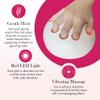 Stimunail - Nail Wellness Device - Supports Grow Long Strong Nails - Gentle Heat, Red LED Light & Vibrating Massage Promote Healthy Growth - Support Weak & Brittle Nails - USB Rechargeable Device view 2