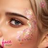 Festival Chunky and Fine Glitter Powder Mix, Teenitor 32 Colors Chunky Sequins, Iridescent Glitter Flakes, Cosmetic Face Body Eye Hair Nail Art Resin Tumbler Loose Glitter view 3