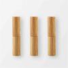 10 Pieces Empty Bamboo Lipstick Tubes,Wooden Bamboo Lipstick Tubes,Lip Balm Tubes,Balm Gloss Tubes Containers,Refillable Balm Lip Gloss Tube Holder Container,for DIY Makeup Cosmetic Travel Everyday view 1