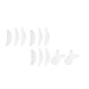 Beaupretty 1set Silicone Eyelash Extension Tools Kit Sml Pads Brushes for Efficient Lash Grafting and Salon Use for Women and Girls view 1