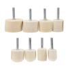 Lurrose Nail Polishing Wheel Set 8Pcs Nail Buffing Wheel Pad Replacement Heads for Electric Buffer Manicure Pedicure Tool Polishing and Grinding Accessories view 1